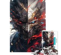 1000 Piece Jigsaw Puzzles for Adults Death Vs Life Anime Fun at Home Activities, Difficult Hard DIY Toys Suitable for People Aged 14 And Above (50x75cm)