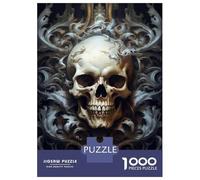 1000 Piece Jigsaw Puzzles for Adults Decadent Skull 1 Jigsaw Puzzle Anti-Stress Toys Home Decoration Difficult And Challenge 52x38cm/1000pcs