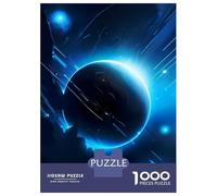 1000 Piece Jigsaw Puzzles for Adults Deep Blue Planet Space Adult Puzzles Hands-on Game Stress Reliever Difficult And Challenge 52x38cm/1000pcs