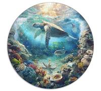 1000 Piece Jigsaw Puzzles for Adults Deep Sea Mysteries Colorful Ocean Life Educational Puzzle Game Cardboard Pieces for Long Lasting Enjoyment