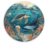 1000 Piece Jigsaw Puzzles for Adults Deep Sea Mysteries Colorful Ocean Life Educational Puzzle Game Cardboard Pieces for Long Lasting Enjoyment
