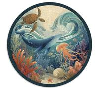 1000 Piece Jigsaw Puzzles for Adults Deep Sea Mysteries Colorful Ocean Life Educational Puzzle Game Cardboard Pieces for Long Lasting Enjoyment