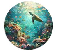 1000 Piece Jigsaw Puzzles for Adults Deep Sea Mysteries Colorful Ocean Life Educational Puzzle Game Cardboard Pieces for Long Lasting Enjoyment