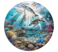 1000 Piece Jigsaw Puzzles for Adults Deep Sea Mysteries Colorful Ocean Life Educational Puzzle Game Cardboard Pieces for Long Lasting Enjoyment