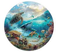 1000 Piece Jigsaw Puzzles for Adults Deep Sea Mysteries Colorful Ocean Life Educational Puzzle Game Cardboard Pieces for Long Lasting Enjoyment