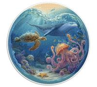 1000 Piece Jigsaw Puzzles for Adults Deep Sea Mysteries Colorful Ocean Life Educational Puzzle Game Cardboard Pieces for Long Lasting Enjoyment