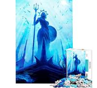 1000 Piece Jigsaw Puzzles for Adults Deep Sea Mythology Greec Fun at Home Activities, Difficult Hard DIY Toys Suitable for People Aged 14 And Above (50x75cm)