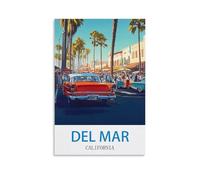 1000 Piece Jigsaw Puzzles for Adults Del Mar Californias Jigsaw Adult Decompression Game Puzzle Students Toys for Children Christmas Birthday Gifts 52x38cm