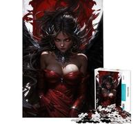 1000 Piece Jigsaw Puzzles for Adults Descent from Grace Jigsaw 1000 Pieces Home Decoration Toys Presents for Women Unique Birthday And Xmas Gifts (38x52cm)