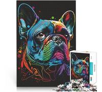 1000 Piece Jigsaw Puzzles for Adults Do You Speak French Lernspiele DIY Spielzeug mit passendem Poster und Quizblatt52x38cm