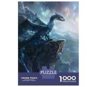 1000 Piece Jigsaw Puzzles for Adults Dragon On The Cliff Edge Jigsaws for Adults Brain Teaser Game Stress Reliever for Is Ideal As A Gift 38x26cm/1000pcs