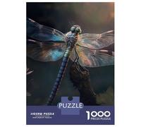 1000 Piece Jigsaw Puzzles for Adults Dragonfly Beautiful Teenager Puzzles Toy Wall Decor Birthday Present Unique Gifts for Birthday And Christmas 52x38cm/1000pcs