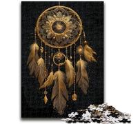 1000 Piece Jigsaw Puzzles for Adults Dream Catcher Oil Painting 1000 Pieces for Adults,Family Educational Games Home Decoration Gift (38x26cm)