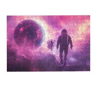 1000 Piece Jigsaw Puzzles for Adults, Dream Jigsaw Puzzles for Adults 1000 Piece, Classic Puzzle Challenging Game for the Whole Families, Suitable for Decompression Gifts Decor Theme: (Planet), -1445