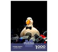 1000 Piece Jigsaw Puzzles for Adults Duck Press Conference Adult Jigsaw Family Game Analysis And Logic Difficult And Challenge 38x26cm/1000pcs