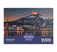 1000 Piece Jigsaw Puzzles for Adults Dundee Volcano Jigsaw Puzzle Children Wooden Puzzles Family Entertainment Toys 1000pcs (75x50cm)