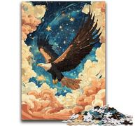 1000 Piece Jigsaw Puzzles for Adults Eagle in The Clouds Learning Educational Toys Family Games Enhance Love between Couples 50x75cm