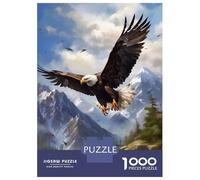 1000 Piece Jigsaw Puzzles for Adults Eagle Mountains Teenager Puzzles Family Game Improve Memory Difficult And Challenge 52x38cm/1000pcs