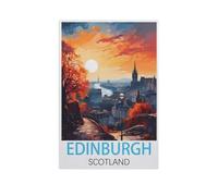 1000 Piece Jigsaw Puzzles for Adults，Edinburgh，Classic Puzzle Difficult Puzzle Fun Creative DIY Toys Gifts for Girls and Boys, Family Games（26x38cm）-FO88