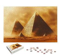 1000 Piece Jigsaw Puzzles for Adults, Egypt Jigsaw Puzzles for Adults 1000, Landscape Jigsaws for Family Educational Games, Wooden Puzzle with Gift Box, Unique Gifts for Women, Home Wall Decor, -5488