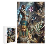 1000 Piece Jigsaw Puzzles for Adults | Egyptian Gods | Family Fun Jigsaws Puzzles 1000 Pieces for Adults Gifts 1000 PCS