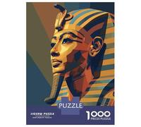 1000 Piece Jigsaw Puzzles for Adults Egyptian Pharaoh Adult Puzzles Hands-on Game Stress Reliever Difficult And Challenge 70x50cm/1000pcs