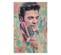 1000 Piece Jigsaw Puzzles for Adults | Elvis | Family Fun Jigsaws Puzzles 1000 Pieces for Adults(26 * 38cm)