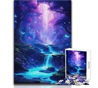 1000 Piece Jigsaw Puzzles for Adults Enchanted Grove Fairy Glen Tough Challenge Brain Teaser Game Suitable for Ages 14 And Up (size 38x26cm)