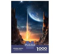 1000 Piece Jigsaw Puzzles for Adults Epic Asteroid Falling Jigsaws for Adults Brain Teaser Game Stress Reliever for Is Ideal As A Gift 70x50cm/1000pcs