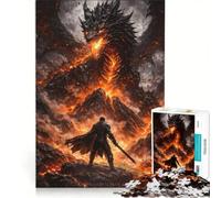 1000 Piece Jigsaw Puzzles for Adults Epic Dragon Tattoo, Practical Game, Improve Memory, Deal As Gifts for The Whole Family 50x75cm