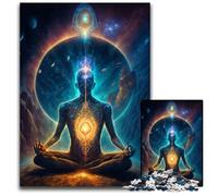 1000 Piece Jigsaw Puzzles for Adults Esoteric Zen Universe cardboard Jigsaw Puzzles for Adults for Teenagers, Family Game Night, Brain-Challenging Gift Idea 26X38CM/10.23x14.96inch
