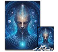 1000 Piece Jigsaw Puzzles for Adults Esoteric Zen Universe cardboard Puzzles High-Difficulty Brain Teaser for Teenagers 26X38CM/10.23x14.96inch