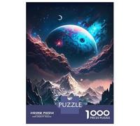 1000 Piece Jigsaw Puzzles for Adults Everest Stellar Jigsaws for Adults Brain Teaser Game Stress Reliever for Is Ideal As A Gift 52x38cm/1000pcs