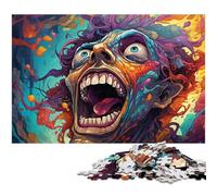 1000 Piece Jigsaw Puzzles for Adults Evil Strange Species Jigsaw for Gifts Stress Reliever Difficult Challenge 1000 PCS(38x26cm)