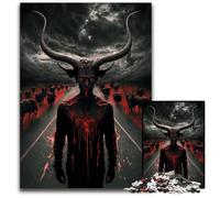 1000 Piece Jigsaw Puzzles for Adults Evil Ways cardboard Jigsaw Puzzles for Adults for Teenagers, Family Game Night, Brain-Challenging Gift Idea 26X38CM/10.23x14.96inch