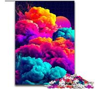 1000 Piece Jigsaw Puzzles for Adults Explosion Cloud Puzzle Perfect for Teenagers, Family Bonding, Brain Teaser & DIY Home Decor Gift (size 50x75cm)