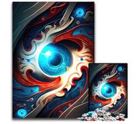 1000 Piece Jigsaw Puzzles for Adults Eye of The Storm Style Jigsaw Puzzles for Adults for Teenager Families Perfect DIY Decor BrainTeasing Challenge 1000 PCS(75x50cm)