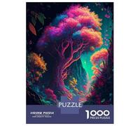 1000 Piece Jigsaw Puzzles for Adults Fairy Land Forest Jigsaws for Adults Brain Teaser Game Stress Reliever for Is Ideal As A Gift 38x26cm/1000pcs