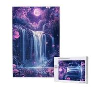 1000 Piece Jigsaw Puzzles for Adults Fall Jigsaw Comes with Packaging Box and Reference Pictures, Fun and Joyful Family Entertainment Games, Challenging Adult Puzzles Gifts Home Decor Moon M-1932