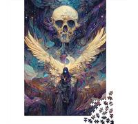 1000 Piece Jigsaw Puzzles for Adults Fallen In The Chaos Jigsaw Puzzles for Adults, Wooden Puzzles Educational Stress Relief Toy Puzzle 1000pcs (75x50cm)