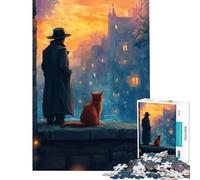 1000 Piece Jigsaw Puzzles for Adults Familiar in Solitude for Educational Game Challenging Game Toys Gifts Birthday for The Whole Family (Size 38x52cm)