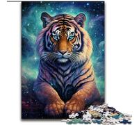 1000 Piece Jigsaw Puzzles for Adults Fantasy Animal Tiger Jigsaw Family Fun Activity, Brain Challenge, for Teenager (size : 26x38cm)