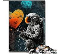 1000 Piece Jigsaw Puzzles for Adults Fantasy Astronaut Jigsaw Puzzle Made of cardboard, for Family & Friends, Brain-Teasing Challenge 1000pcs(26x38cm)