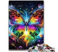 1000 Piece Jigsaw Puzzles for Adults Fantasy Butterfly Difficult Hard Gifts for Friends And Family Suitable for And 14 26x38cm