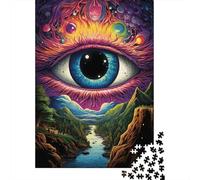 1000 Piece Jigsaw Puzzles for Adults | Fantasy Cosmic Eyes Puzzles | Puzzles 1000 Pieces for Adults Gifts 1000pcs (75x50cm)