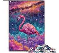 1000 Piece Jigsaw Puzzles for Adults Fantasy Flamingo Impossible Jigsaw Puzzles for Adults 26X38CM for Parents, Lovers, Friends - Age 14+