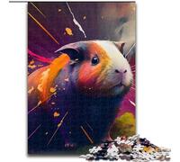 1000 Piece Jigsaw Puzzles for Adults Fantasy Guinea Pig Puzzles for Adults size 50x75cm for Home Decor & Holiday Fun