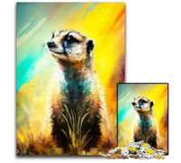1000 Piece Jigsaw Puzzles for Adults Fantasy Meerkat Difficult Puzzles for Adults for Mother'S Day, Birthdays, Christmas 26X38CM/10.23x14.96inch