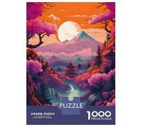 1000 Piece Jigsaw Puzzles for Adults Fantasy Nature Japan 03 Puzzles for Adults Relaxing Games A Work of Art Difficult And Challenge 38x26cm/1000pcs