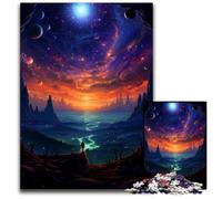 1000 Piece Jigsaw Puzzles for Adults Fantasy Scenery Difficult Puzzles for Adults Perfect for Halloween, Christmas, Birthday Gift 1000 PCS(38x26cm)